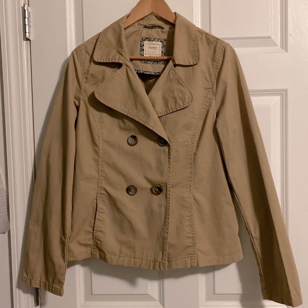 Old Navy Cropped Trench Coat